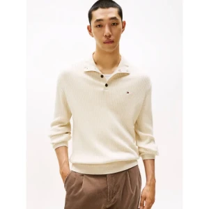 Tommy Hilfiger Sweter pima | Regular Fit | z dodatkiem kaszmiru