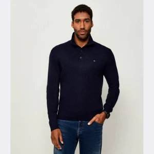 Tommy Hilfiger Sweter PIMA | z dodatkiem kaszmiru