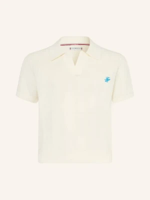 Tommy Hilfiger Sweter Polo weiss