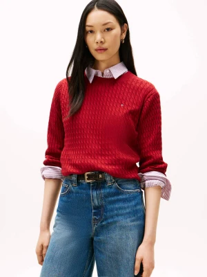 Tommy Hilfiger Sweter | Regular Fit koniakowy