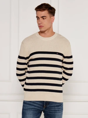 Tommy Hilfiger Sweter | Regular Fit beżowy