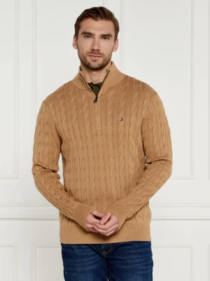 Tommy Hilfiger Sweter | Regular Fit beżowy
