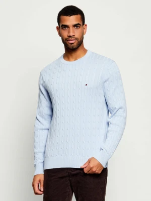 Tommy Hilfiger Sweter | Regular Fit błękitny