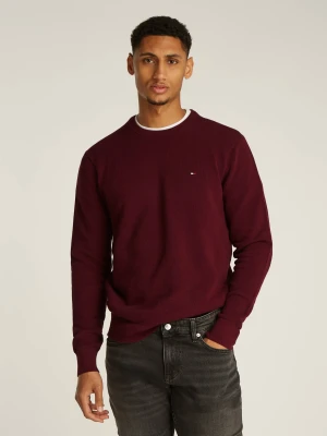 Tommy Hilfiger Sweter | Regular Fit bordowy