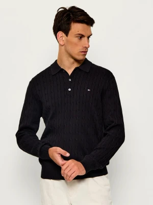 Tommy Hilfiger Sweter | Regular Fit czarny
