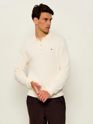 Tommy Hilfiger Sweter | Regular Fit ecru