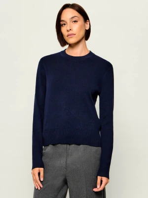 Tommy Hilfiger Sweter | Regular Fit granatowy