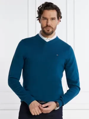 Tommy Hilfiger Sweter | Regular Fit | z dodatkiem kaszmiru