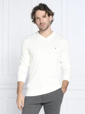 Tommy Hilfiger Sweter | Regular Fit | z dodatkiem kaszmiru