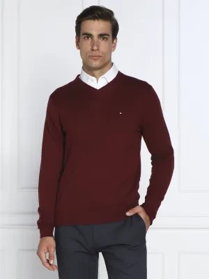 Tommy Hilfiger Sweter | Regular Fit | z dodatkiem kaszmiru