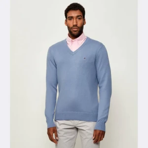 Tommy Hilfiger Sweter | Regular Fit | z dodatkiem kaszmiru