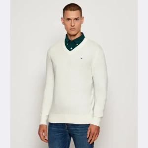 Tommy Hilfiger Sweter | Regular Fit | z dodatkiem kaszmiru