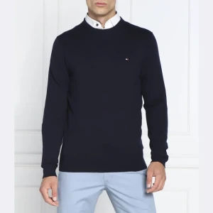 Tommy Hilfiger Sweter | Regular Fit | z dodatkiem kaszmiru