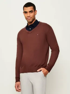 Tommy Hilfiger Sweter | Regular Fit | z dodatkiem kaszmiru