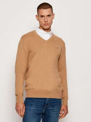 Tommy Hilfiger Sweter | Regular Fit | z dodatkiem kaszmiru