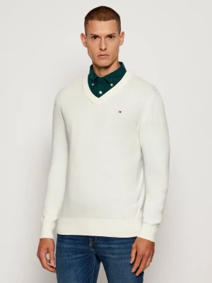 Tommy Hilfiger Sweter | Regular Fit | z dodatkiem kaszmiru