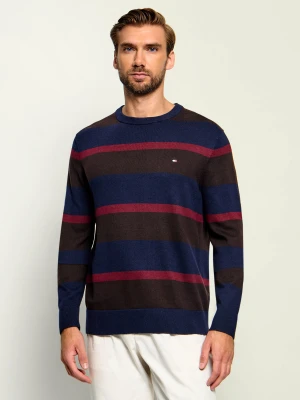Tommy Hilfiger Sweter | Regular Fit | z dodatkiem kaszmiru granatowy