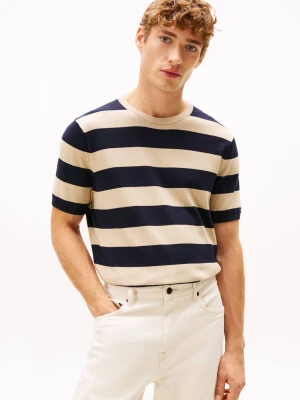 Tommy Hilfiger Sweter | Relaxed fit beżowy