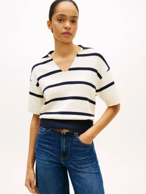 Tommy Hilfiger Sweter | Relaxed fit ecru