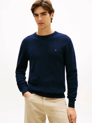 Tommy Hilfiger Sweter SEASONAL | Regular Fit granatowy