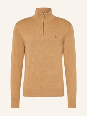 Tommy Hilfiger Sweter Typu Troyer beige