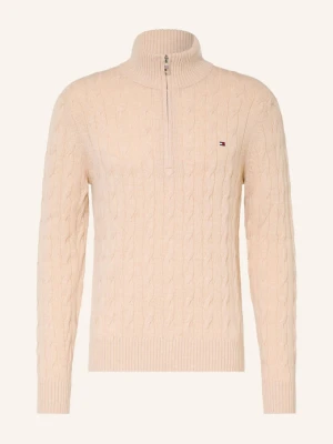 Tommy Hilfiger Sweter Typu Troyer beige