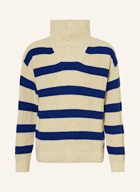 Tommy Hilfiger Sweter Typu Troyer blau