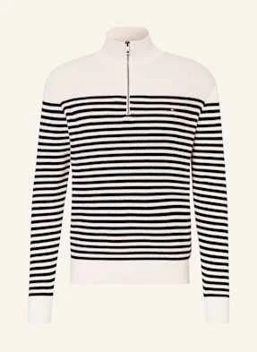 Tommy Hilfiger Sweter Typu Troyer Racking weiss