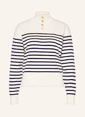 Tommy Hilfiger Sweter Typu Troyer weiss