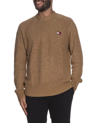 Tommy Hilfiger Sweter w kolorze brązowym rozmiar: M