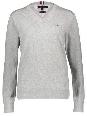 Tommy Hilfiger Sweter w kolorze szarym rozmiar: M