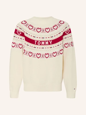 Tommy Hilfiger Sweter weiss biały