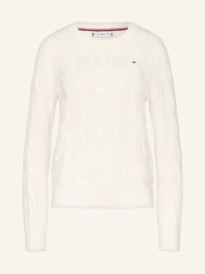 Tommy Hilfiger Sweter weiss ECRU