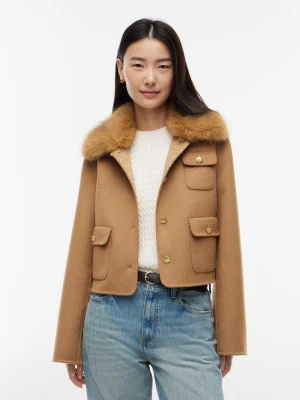 Tommy Hilfiger sweter wełniany Kobiety brązowy