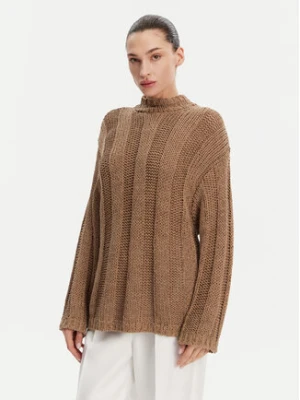 Tommy Hilfiger Sweter WW0WW44486 Brązowy Relaxed Fit