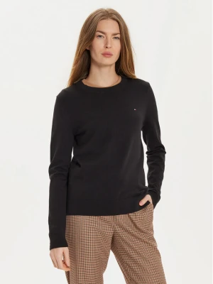 Tommy Hilfiger Sweter WW0WW44984 Czarny Regular Fit