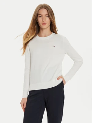 Tommy Hilfiger Sweter WW0WW44984 Écru Regular Fit