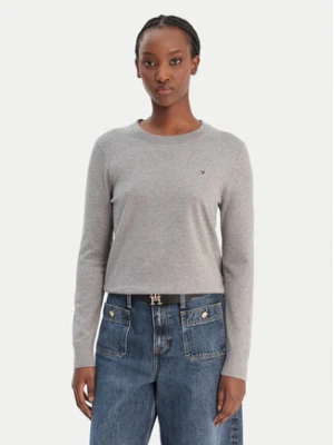Tommy Hilfiger Sweter WW0WW44984 Szary Regular Fit