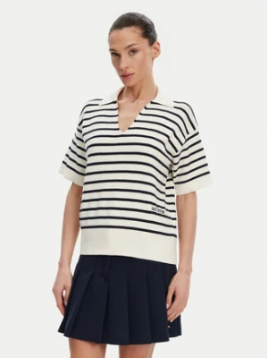 Tommy Hilfiger Sweter WW0WW45400 Beżowy Regular Fit