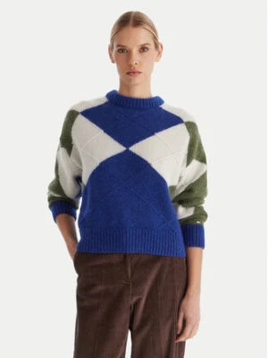 Tommy Hilfiger Sweter WW0WW47464 Kolorowy Relaxed Fit