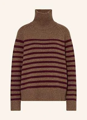 Tommy Hilfiger Sweter Z Dodatkiem Kaszmiru braun
