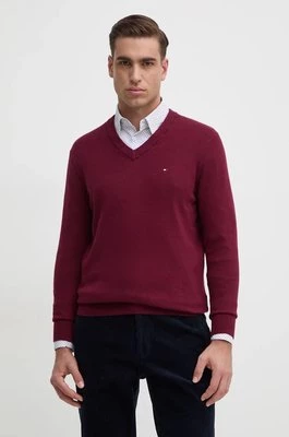 Tommy Hilfiger sweter z domieszką kaszmiru lekki