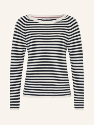 Tommy Hilfiger Sweter Z Dzianiny weiss