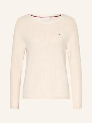 Tommy Hilfiger Sweter Z Dzianiny weiss