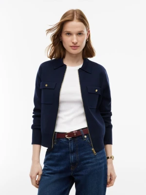 Tommy Hilfiger sweterka Kobiety Bawełna niebieski