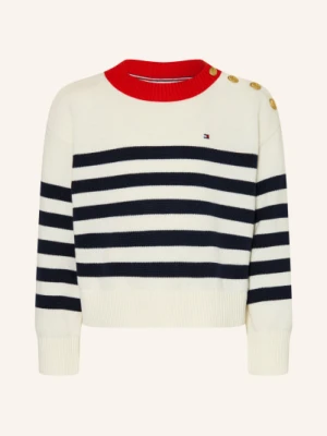 Tommy Hilfiger Swetry weiss biały
