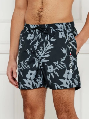 Tommy Hilfiger Swimwear Szorty kąpielowe | Regular Fit granatowy