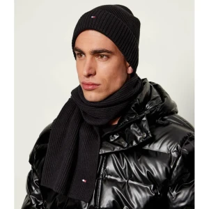 Tommy Hilfiger Szal + czapka | z dodatkiem kaszmiru