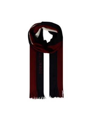 Tommy Hilfiger Szal Prep Raschelle Scarf AM0AM10367 Bordowy