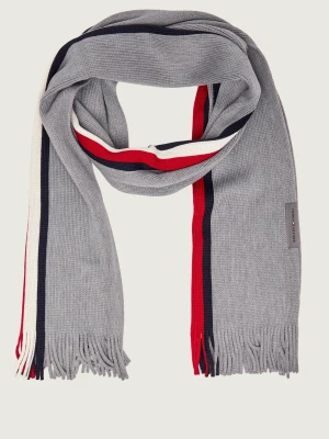 Tommy Hilfiger Szal Rashelle | z dodatkiem wełny szary